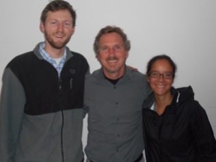 With David Shenk (MMN) and Tibrine (MCC Refugee Project)